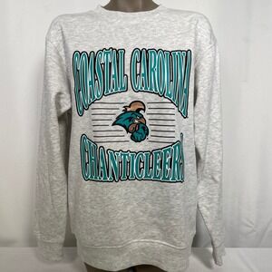 Coastal Carolina Chanticleers NCAA Gray Campus Sweatshirt Women's SMALL NWT